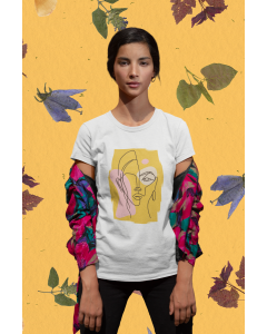 Abstract Femininity @ T-Shirt Regula Donna - Bianca